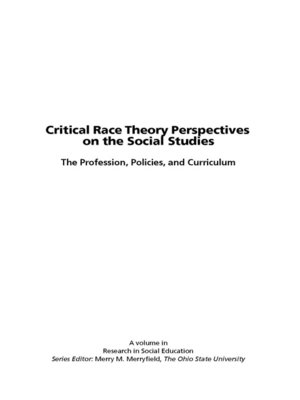 cover image of Critical Race Theory Perspectives on the Social Studies